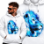 BLUZA Z KAPTUREM ZWIERZĘTA   LEW